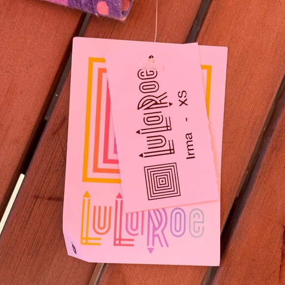 LULAROE IRMA Top Size XS - Picture 6 of 6